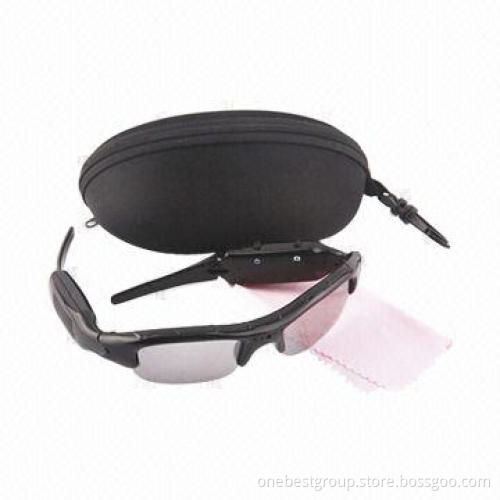 DVR Sunglasses with Hidden Camera/Video/Photograph Functions/Built-in Lithium Battery/Polaroid Lens